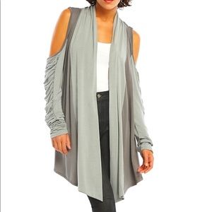 NWT Star Wars: The Last Jedi Rey Cold Shoulder Cardigan from Her Universe